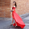 New Wedding Dress Long Banquet Bridesmaid’s Dress Customized dress