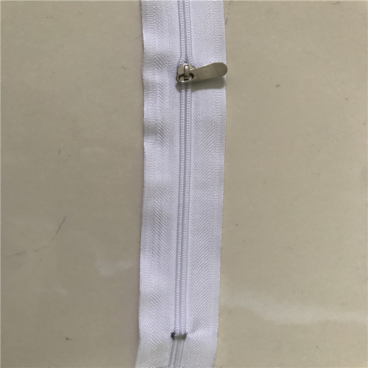 被罩拉链3号尼龙双头1.5米被罩枕套蚊帐抱枕拉链 拉头大弯片