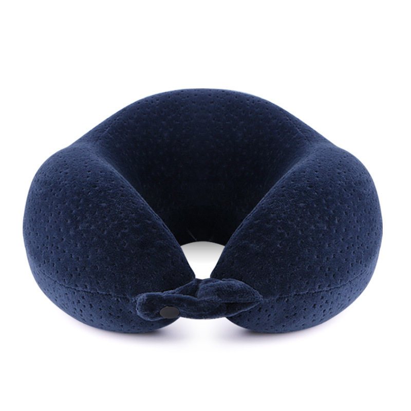 记忆棉收纳U型枕网商一件代发 旅行记忆U枕定制贴牌记忆枕护颈枕