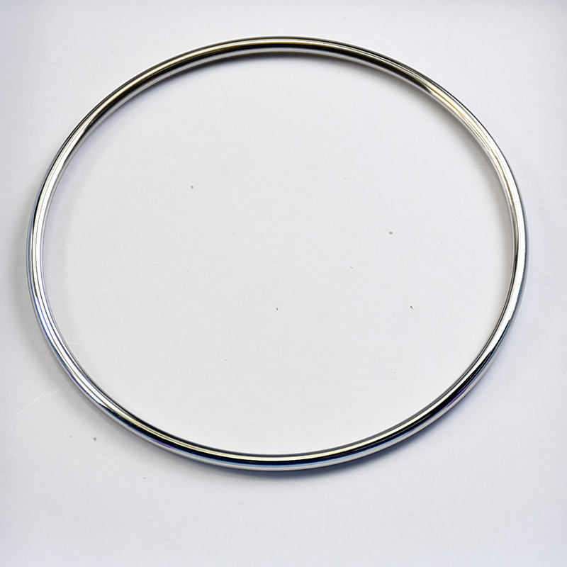 Solid Color Pattern Women'S Gender PVD Coated Solid Color Stainless Steel Simple Style 304 Stainless Steel Bangle