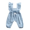 Children's denim demi-season bodysuit, thermal underwear, suspenders, clothing, belt, overall