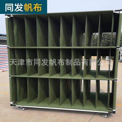 major Produce new pattern Electronics automobile spare parts Turnover car logistics Trolley Tarpaulin software canvas Storage compartment wholesale