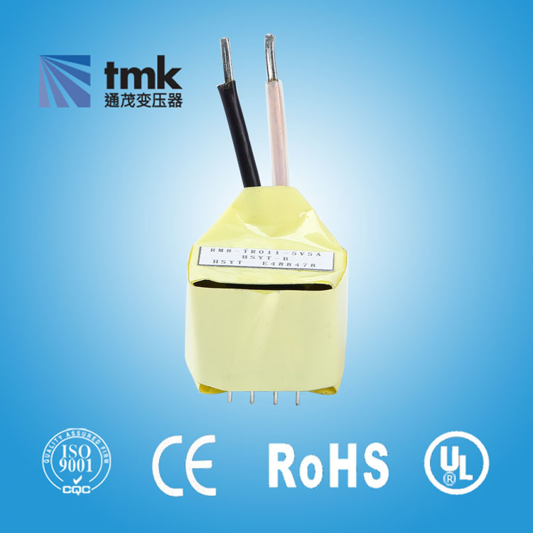 RM8直排针脚带飞线UICE3C安规认证变压器