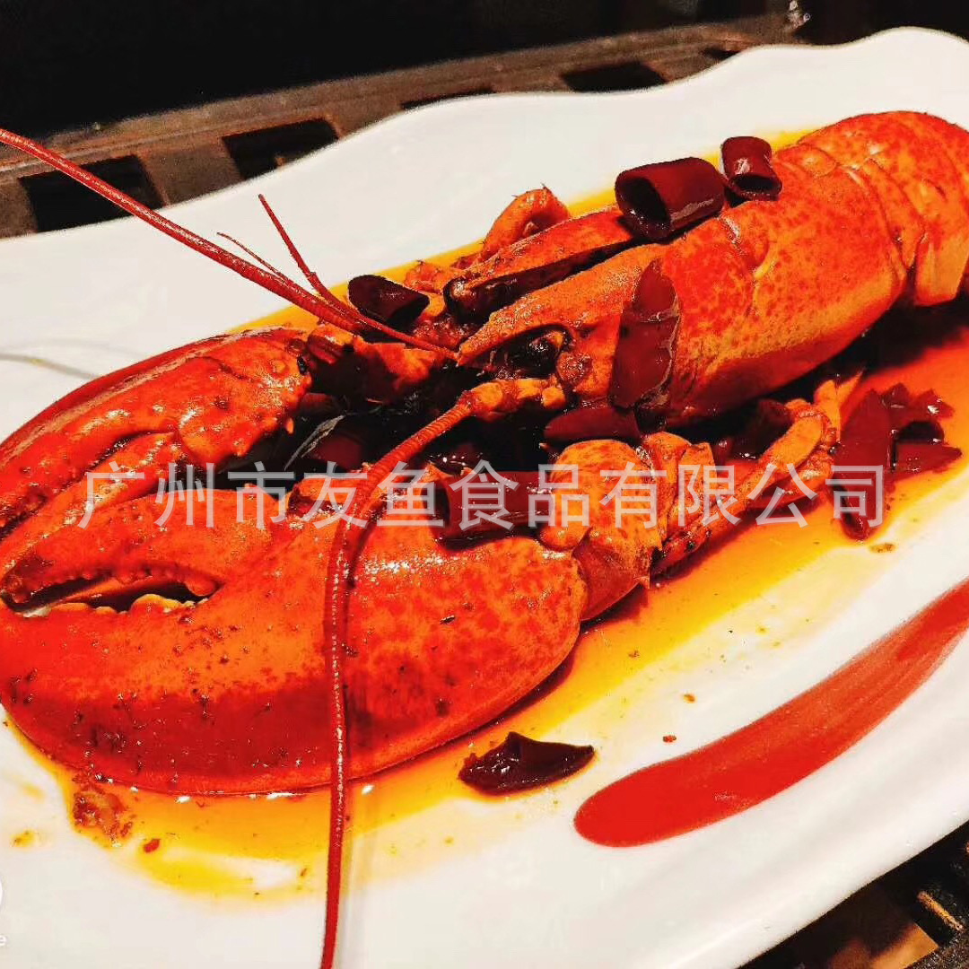 批发波士顿龙虾 熟冻波龙 大龙虾波龙300/350 熟波龙虾4.54KG/件-阿里巴巴