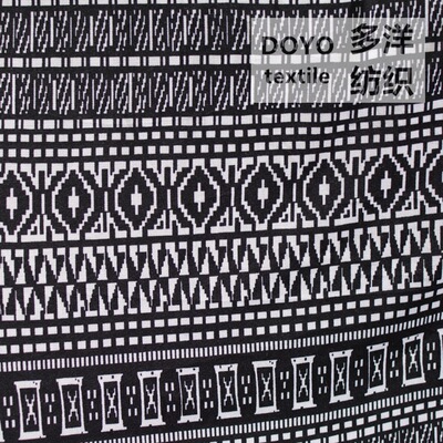 米样充足 涤氨纶针织汗布仿棉单面磨毛印花弹力瑜伽健身服面料|ru