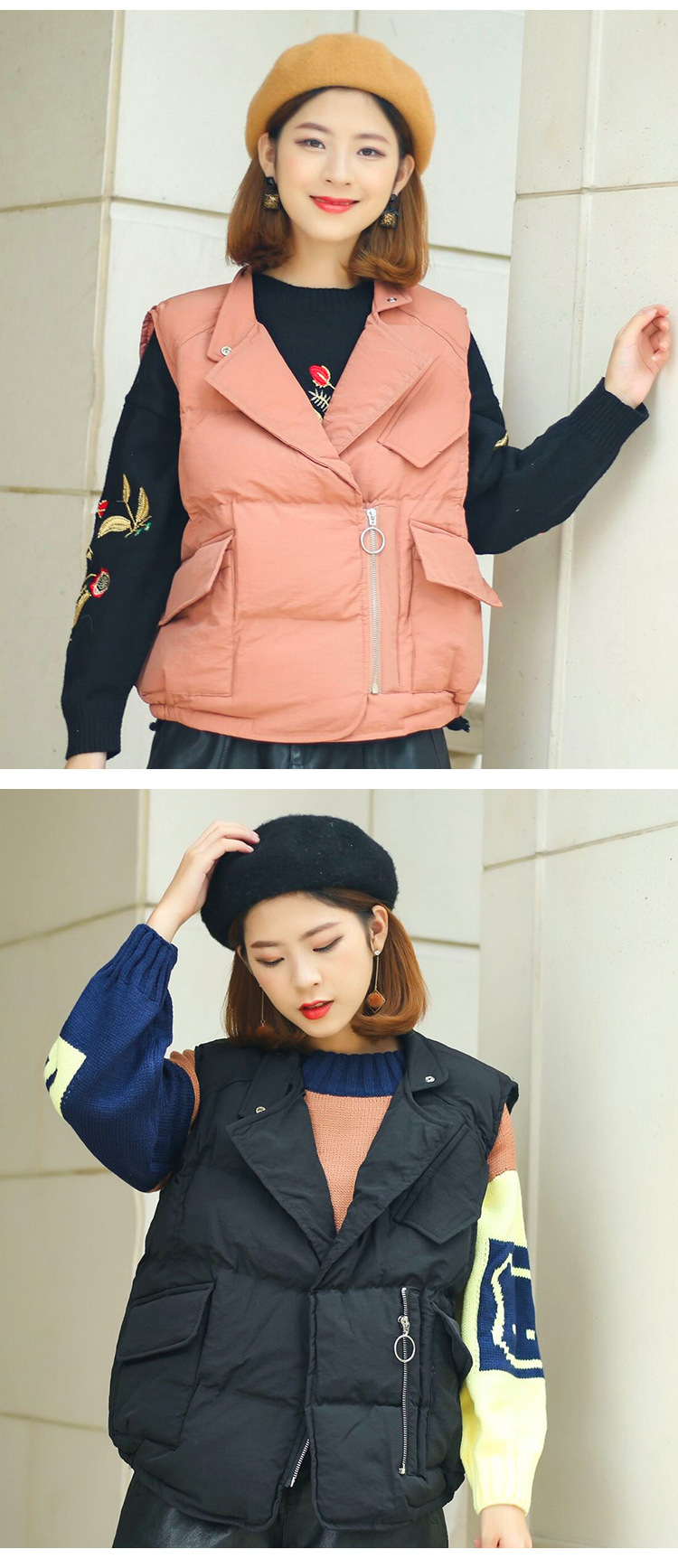 Gilet femme en Coton de précision mat - Ref 3317746 Image 10