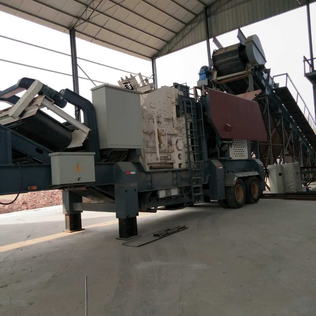制做移动采石场石料生产线 方箱式破碎机 简易型移动破碎站