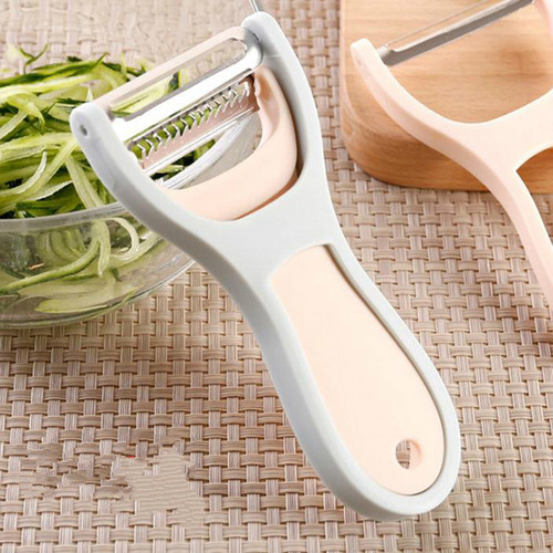 二合一削皮刀刮皮器家用厨房水果蔬菜刨刀不锈钢多功能刨丝器瓜刨