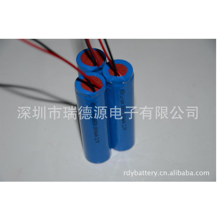 厂家大量销售蓝牙音箱3.7V 18650-1800mAh锂电池