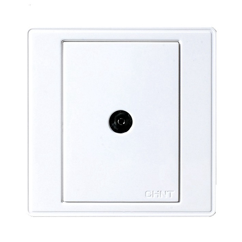 正泰开关插座NEW7-E201 单电视插座 一位电视插座 单数字电视插座