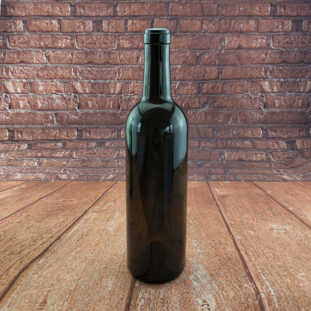 批发750ml加厚重型红酒瓶葡萄酒瓶自酿酒瓶玻璃空大容量晶质玻璃