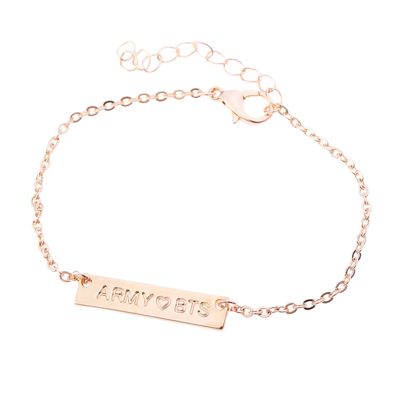 Rose Gold BTS Bracelet