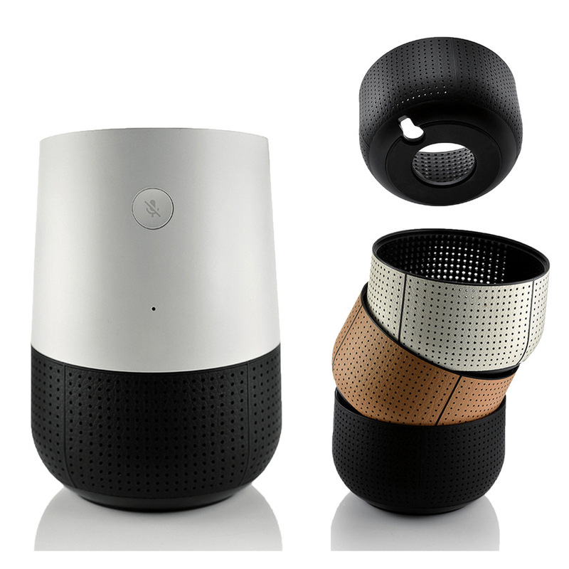 google home speaker base replacement base google Voice Assistant leather base