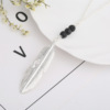 Long arrow, pendant, fashionable universal necklace from pearl, European style, suitable for import, maxi length, wish