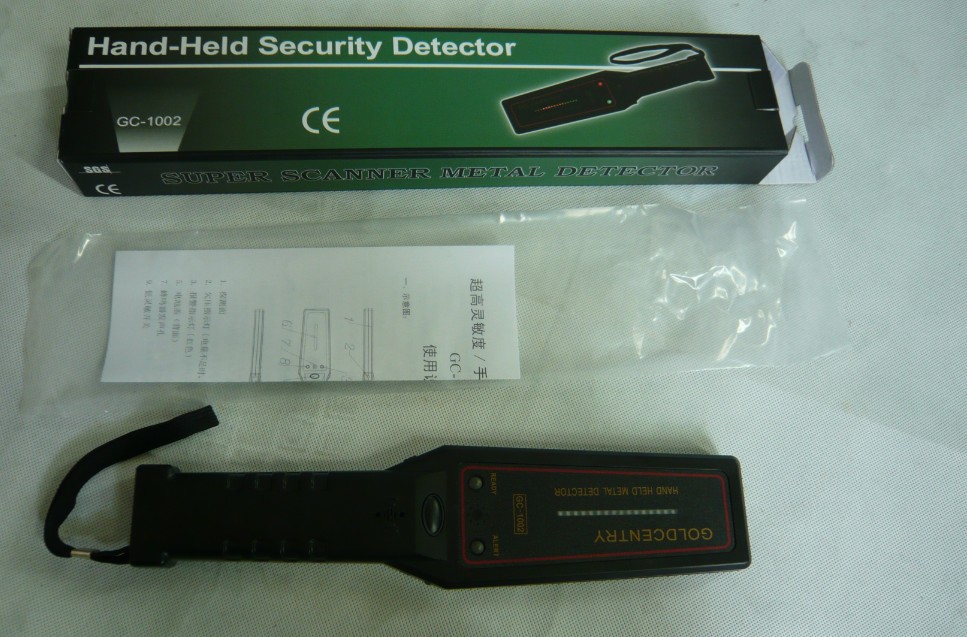 手持金属探测器超高灵敏度微型轻便小型危险品检查药材扫描仪