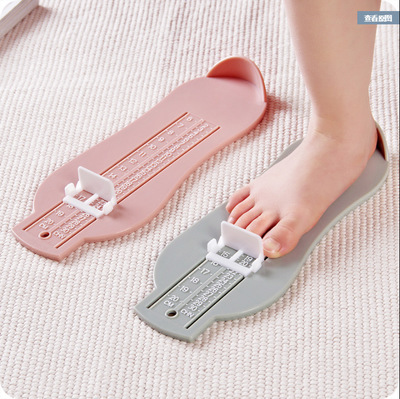 Household Baby Foot Length Measuring Ruler Household Children's Shoe Purchase Foot Measurer0-8 Years Old Scale