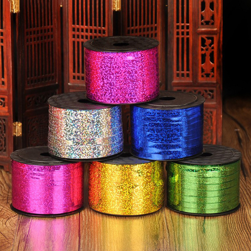 Children's Day Birthday Solid Color Plastic Wedding Party Colored Ribbons display picture 1