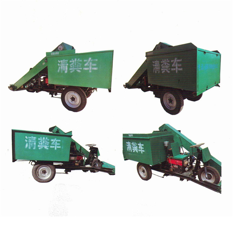 清粪车大型养殖场清粪机奶牛场粪便清理2立方5立方料斗清粪车