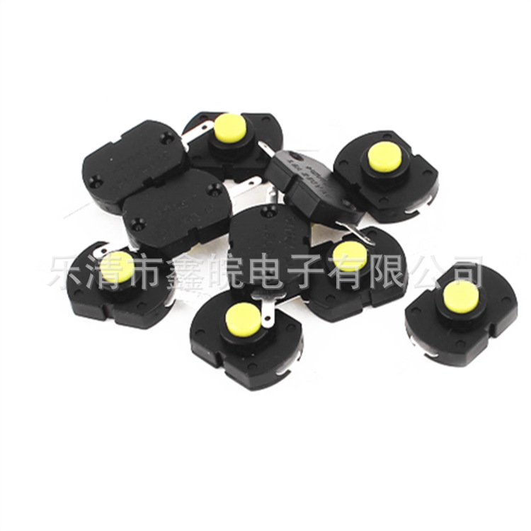 供应按钮开关尺寸12*17贴片自锁开关 一开一关