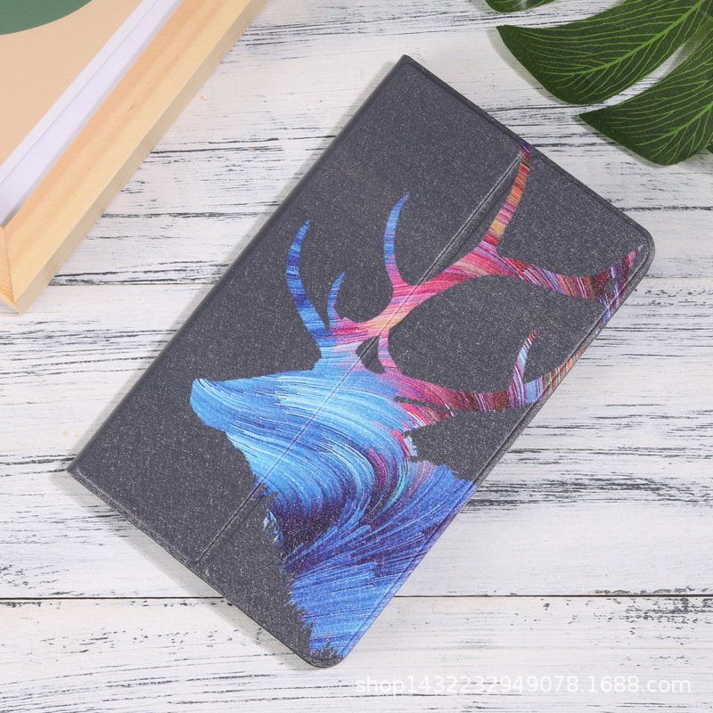 适用于小米4平板保护套8英寸皮套米PAD4代电脑全包彩绘外壳MI4