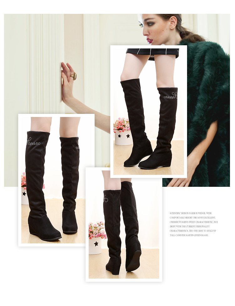 Bottes femme en Daim - Ref 3355238 Image 33