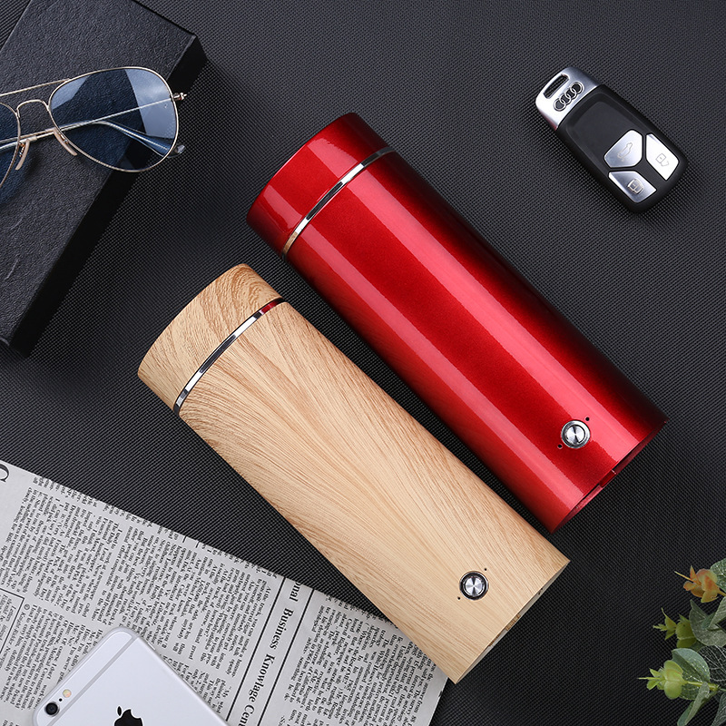 household Water cup heating Electric Cup Heating kettle 12V Stainless steel Cup boiling water automobile Electric Cup Manufactor Direct selling