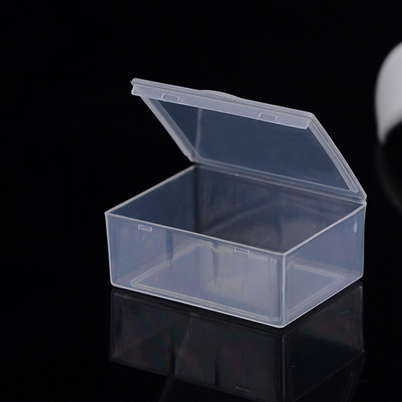 trumpet transparent Plastic Packaging box transparent Plastic storage box Articles for daily use Sorting box wholesale