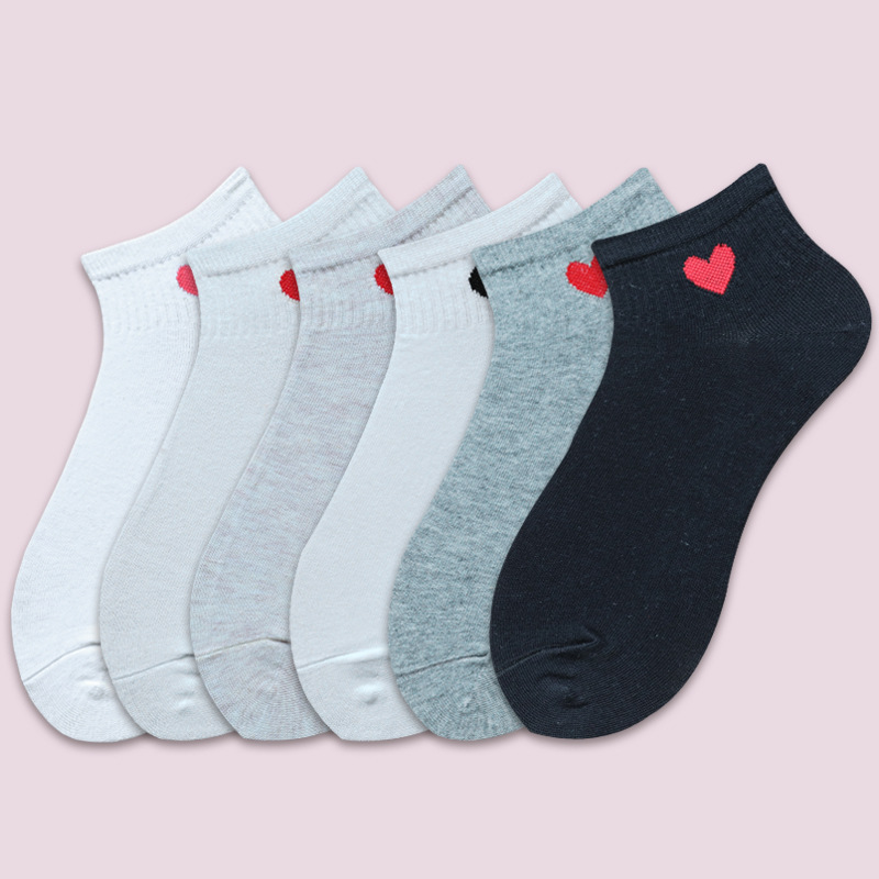 Socks Manufactor wholesale Cotton socks Korean Edition Can love Socks Peach Short Socks Manufactor wholesale