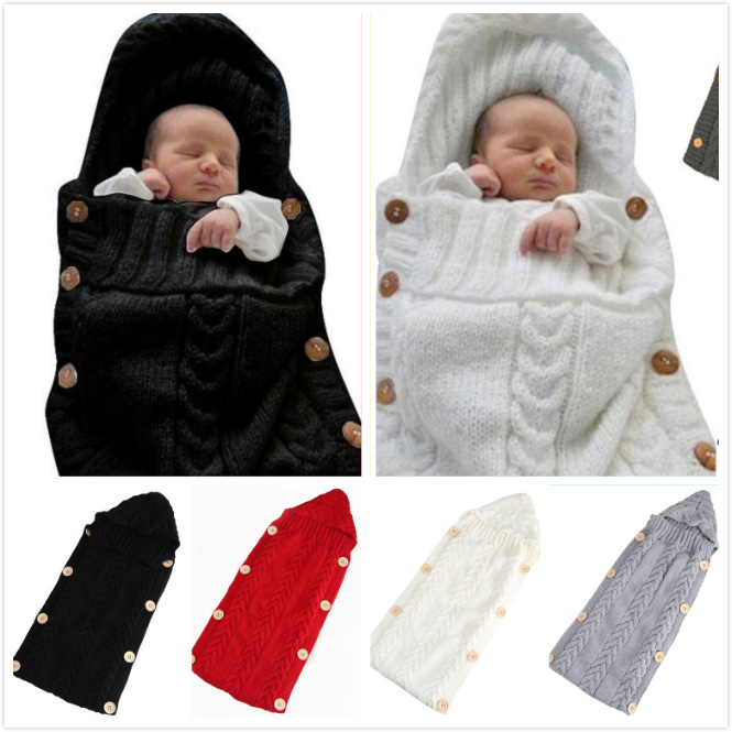Fashion Stripe Solid Color Polyacrylonitrile Fiber Baby Accessories display picture 1