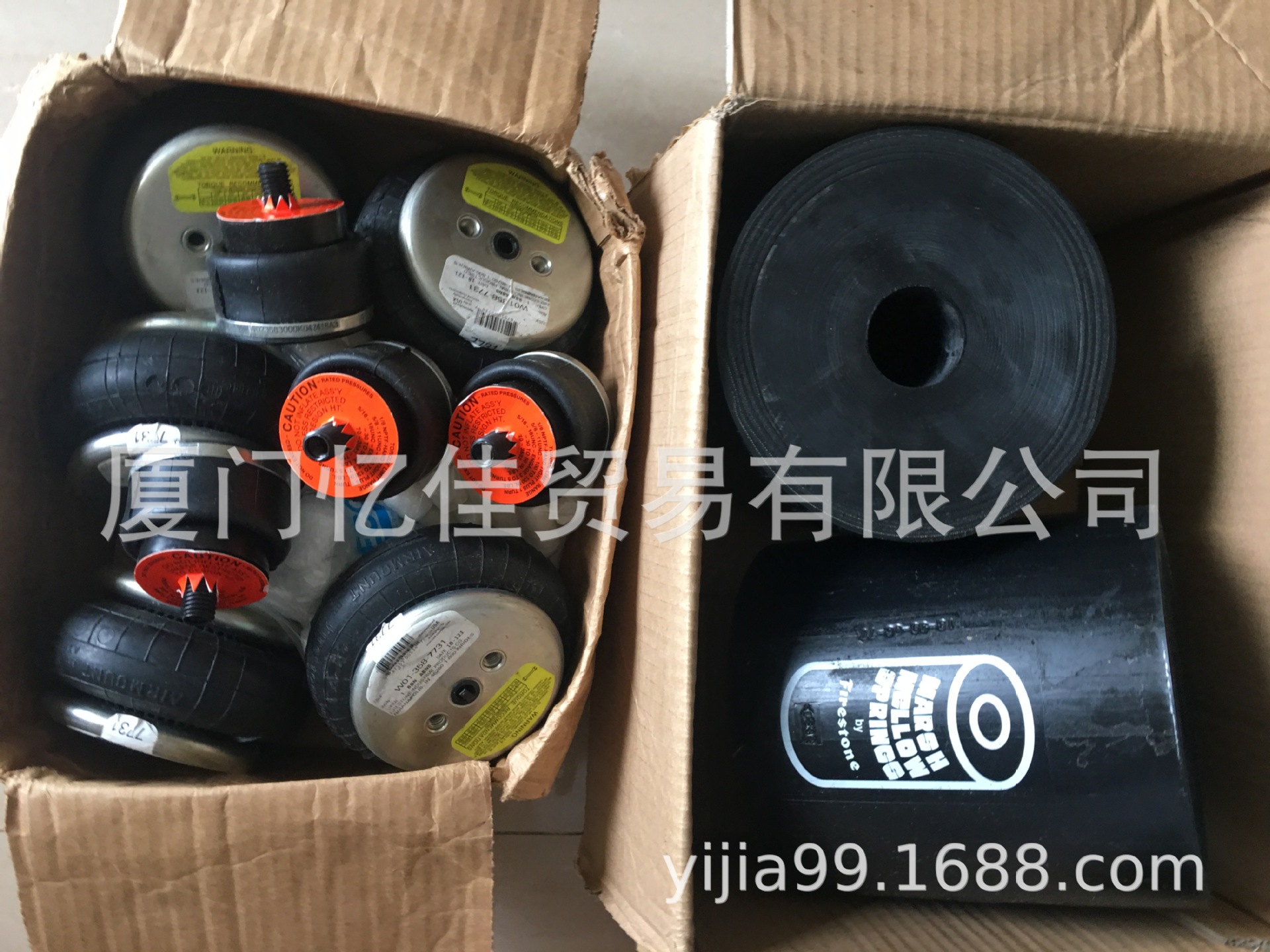 Marsh.Mellow橡胶减震弹簧 W22-358-0232 美国firestone原装进口