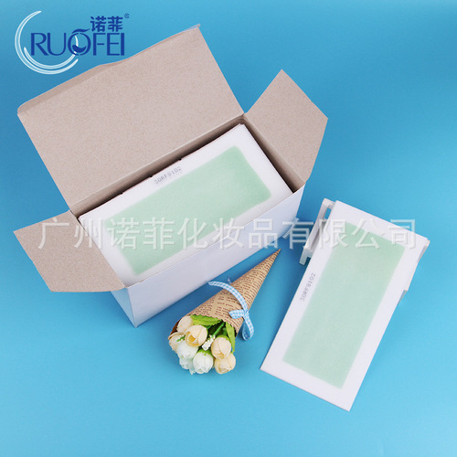 Nofi hair removal wax paper wholesale single piece double-sided leg whole body non-armpit private parts facial hair removal paper
