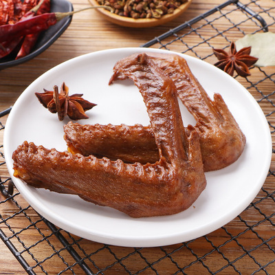 Mao Sheng Zhang Duck wings Spicy flavor 30g Duck wings bulk Retail wholesale leisure time snacks Luya wing