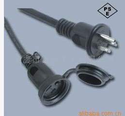 日规三芯防水插 3×1.25mm2×3M