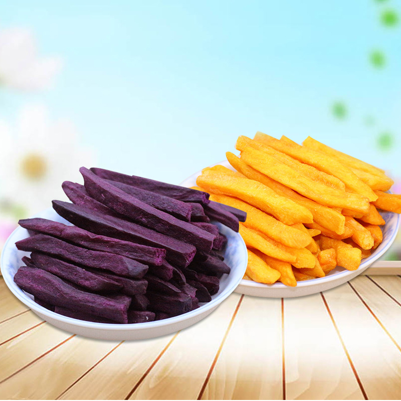 香脆红薯干紫薯干组合2斤红薯条番薯干连城地瓜干|ru