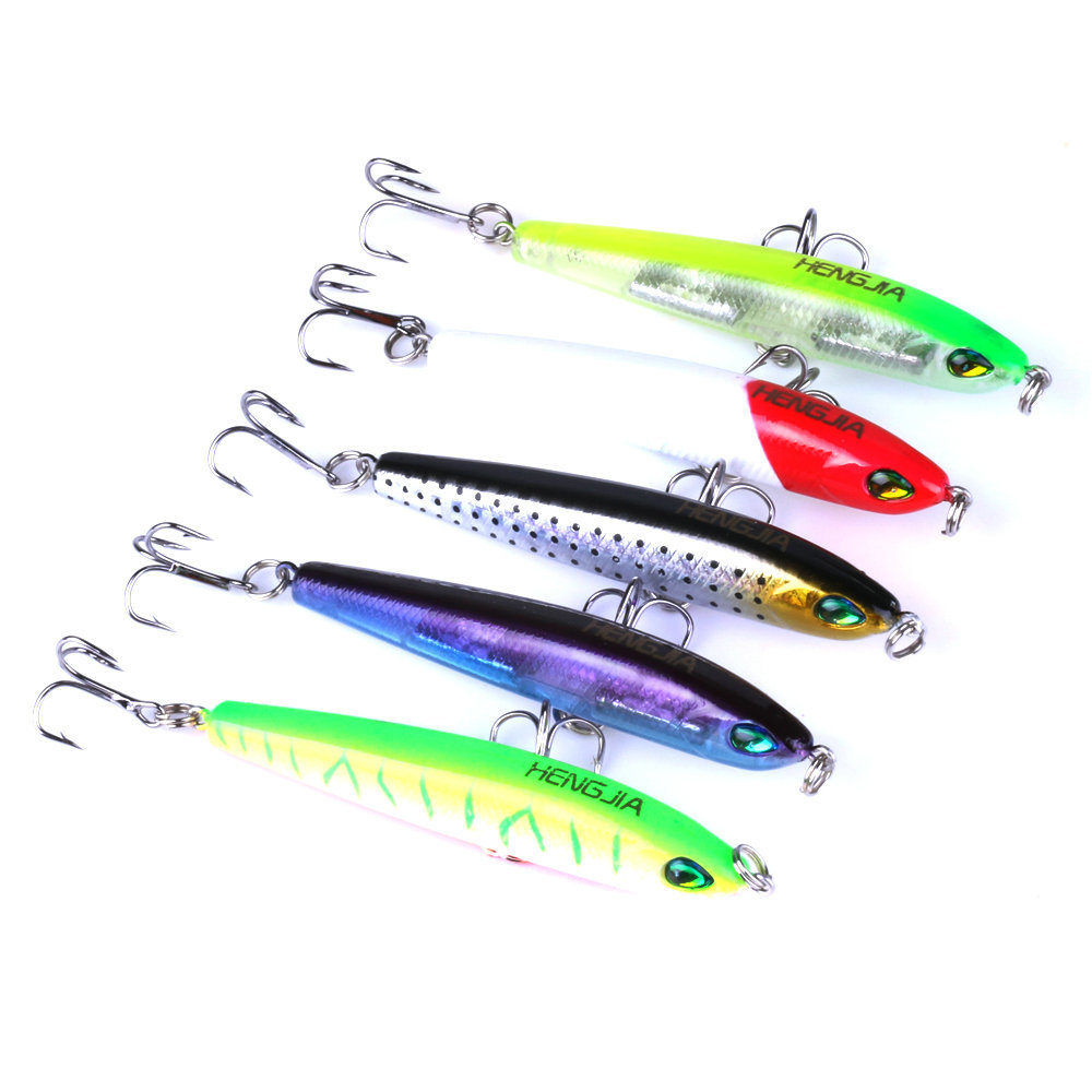 Suspending Minnow Lures Hard baits Fresh Water Bass Swimbait Tackle Gear