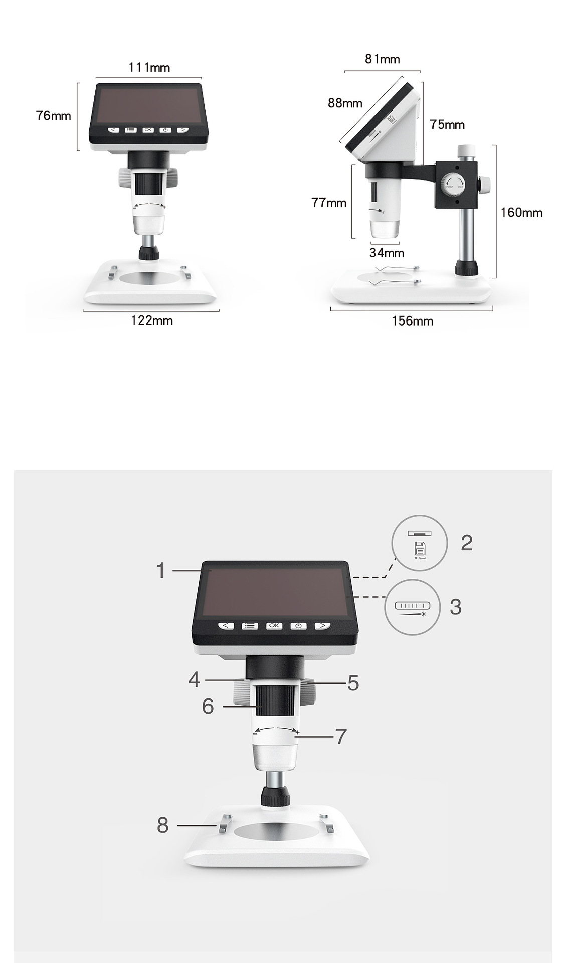 Microscope électronique 1000x enregistrement vidéo - Ref 3424467 Image 13