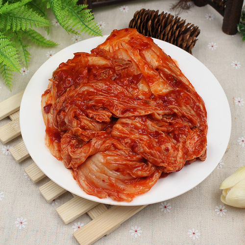 Korean-style Kimchi, Northeastern Auntie's Spicy Napa Cabbage, Flavorful Pickled Vegetables—1-Li Pack, Perfect Side Dish