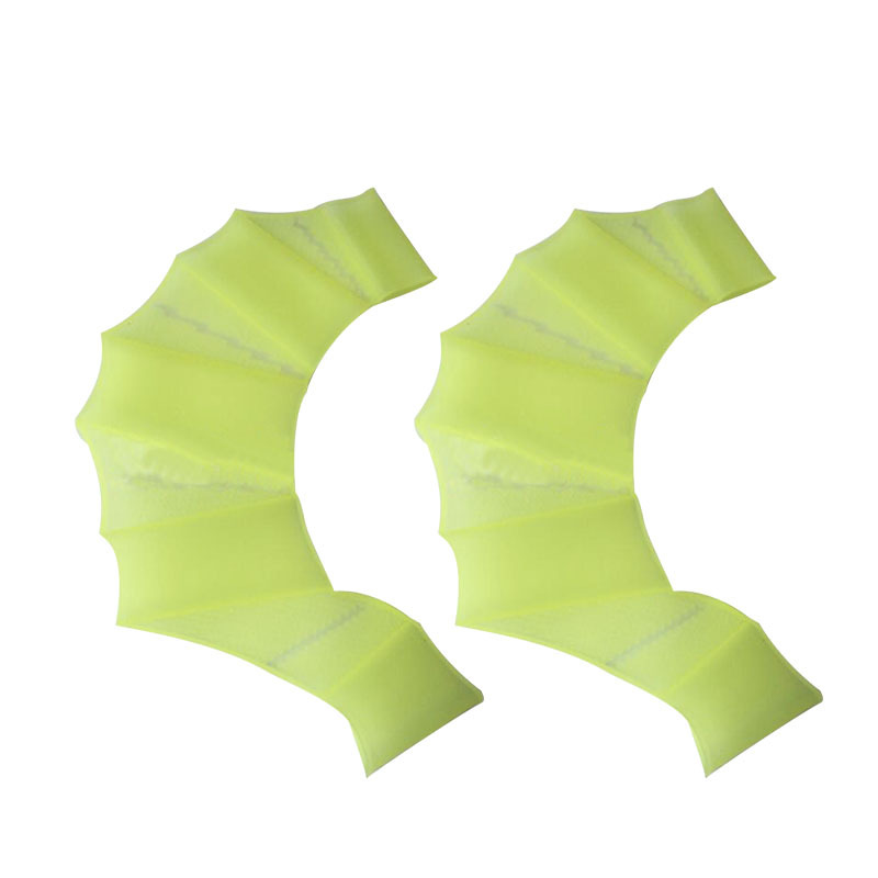 青蛙硅胶手璞，手蹼游泳划水掌批发 游泳装备 蛙爪 码数->L