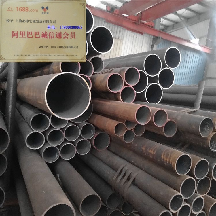 20#无缝钢管108*8空心厚壁管 76*4大口径无缝管273*8切割送货服务