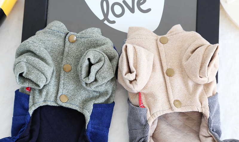 星星扣背带四脚衣