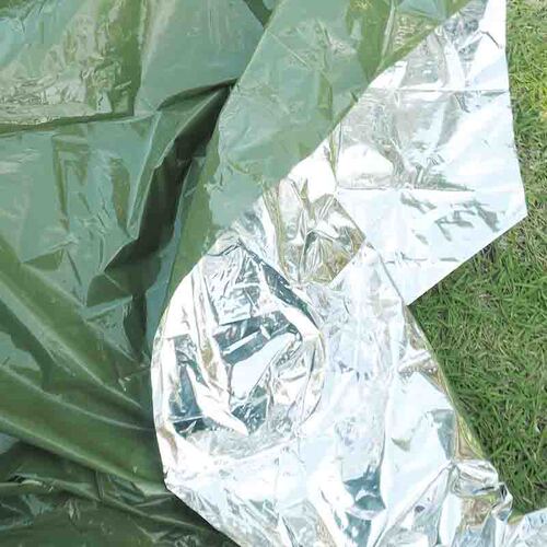 Maili Outdoor PE Olive Green Emergency Blanket Survival Blanket Survival Insulation Blanket Rescue Warm Emergency Blanket Manufacturer Wholesale