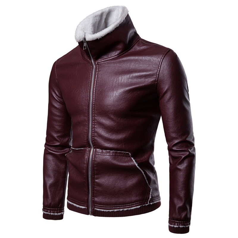 Veste en cuir homme - Ref 3443816 Image 7