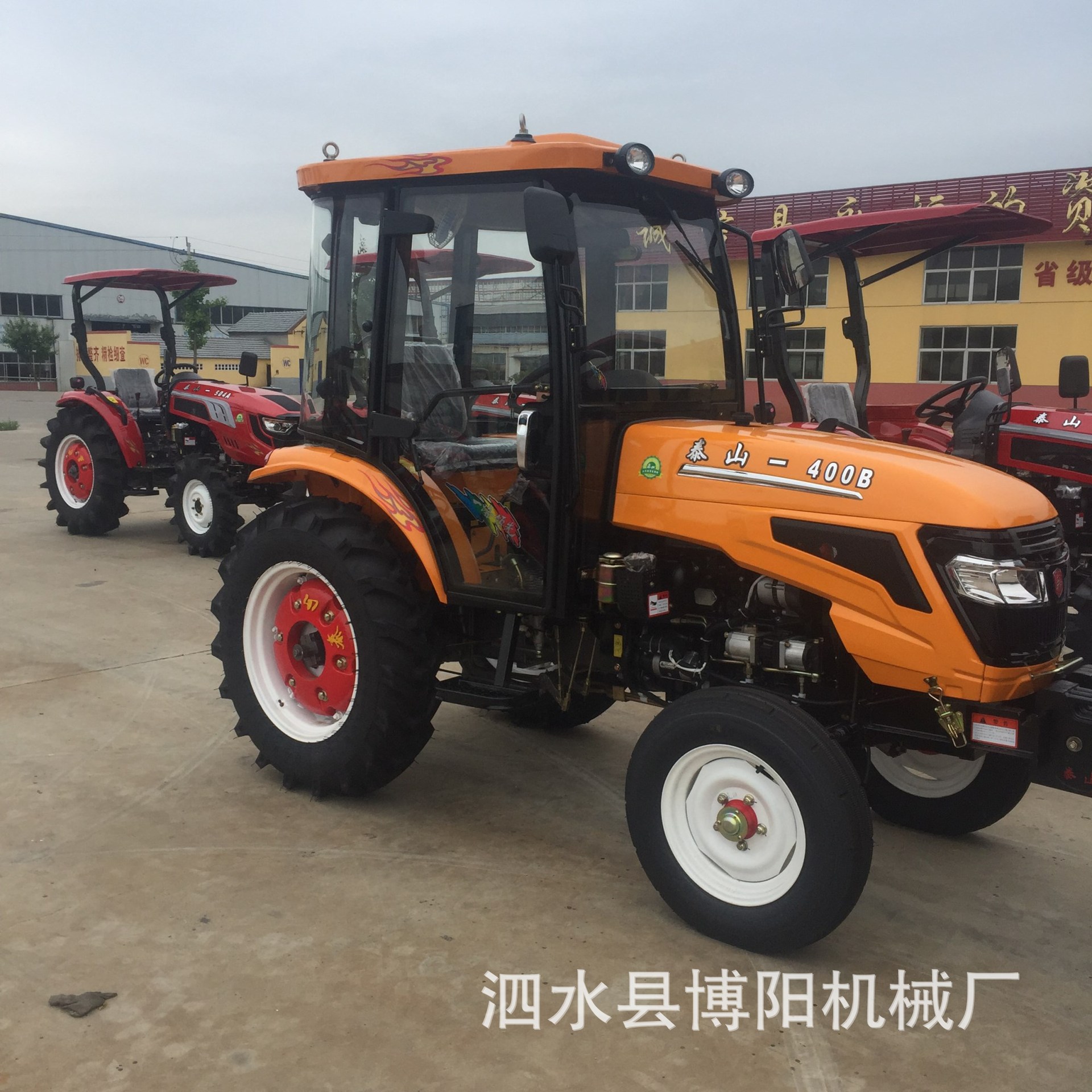 全新泰山804拖拉机动力性能好 增压东方红发动机经济实惠云南热销