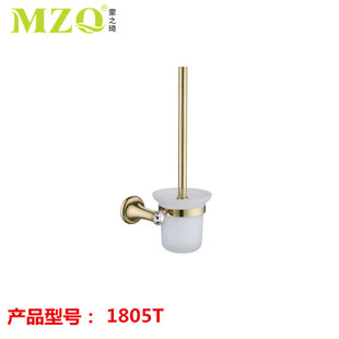 Golden Crystal Toilet Brush Bathroom Toilet Cup Holder Soft Wool Toilet Brush Set Bathroom Household Cleaning Brush