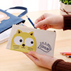 GZ Korean Creative File Bag first met the file bag big mouth, a kawa cat lovely you B6 zipper