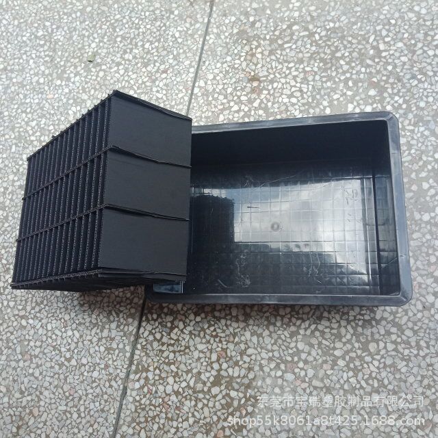 供应10MM蓝色PP中空板刀卡 pp中空板 塑料中空板刀卡