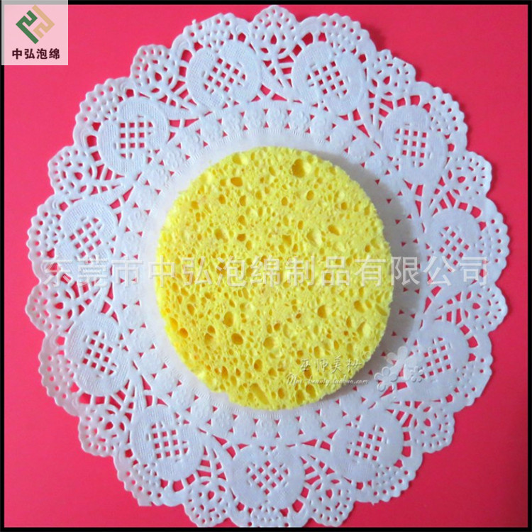 厨房清洁海绵 强吸水性 百洁布复合木浆棉 洗脸深层清洁纯天然