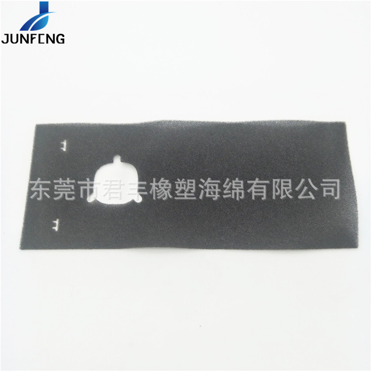 3MM厚30PPI过滤网绵电吹风筒圆形防尘海棉黑色35PPI透气海绵现货