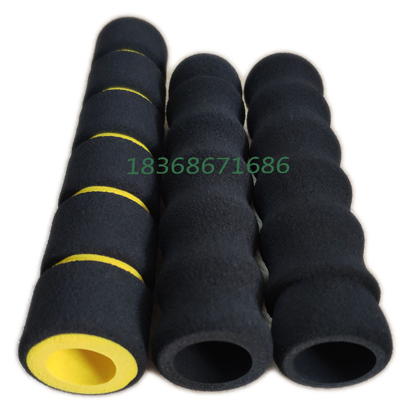 NBR丁睛橡塑海绵管 环保发泡橡胶管 高回弹电动滑板车泡棉手柄套