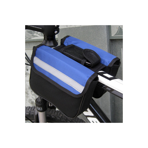 Outdoor sports bicycle riding bag, mountain bike saddle bag, road bike tube bag, bicycle front beam bag
